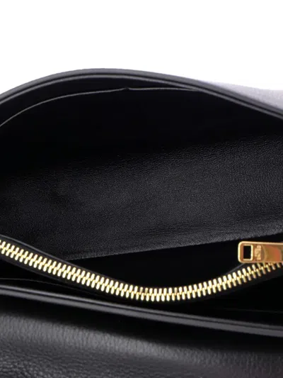 Pre-owned Celine Nino Top Handle Bag Leather Medium Satchel In Black