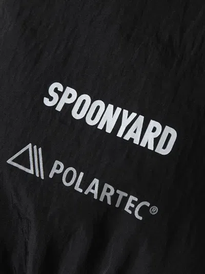 Spoonyard Zip-pocket Crew-neck Sweatshirt In Black