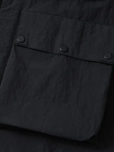 立体口袋V领夹克