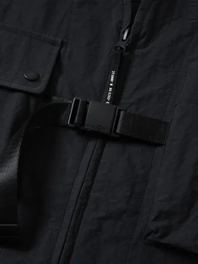 立体口袋V领夹克