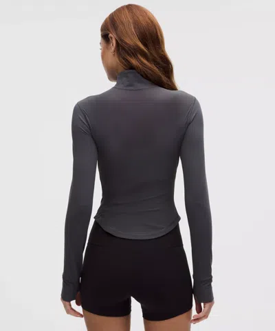 Lululemon Define Mesh-back Jacket In Gray