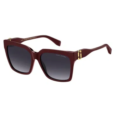 Marc Jacobs Square-frame Sunglasses In Red