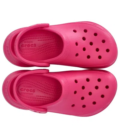 Crocs Classic Bae Fuchsia Clog In Pink