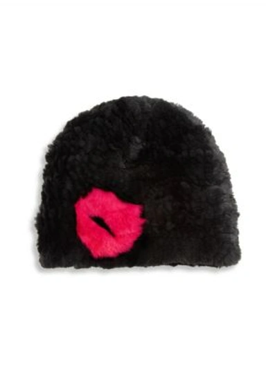 Jocelyn Kiss Me Rabbit Fur Hat In Na