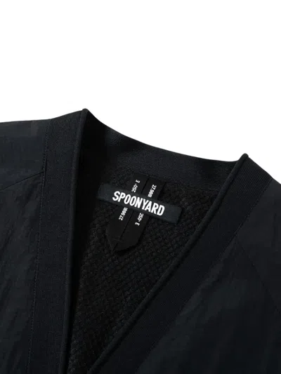 Spoonyard Front-pockets Jacket In Black
