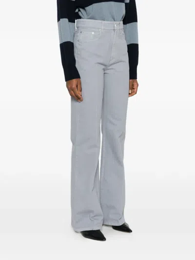 Apc Five-pocket Jeans In Gray