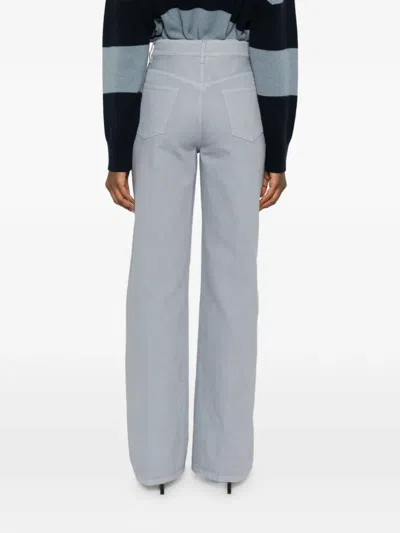 Apc Five-pocket Jeans In Gray