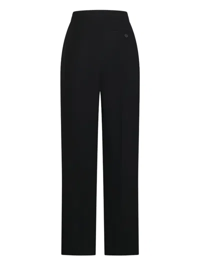 Givenchy Buttoned-pocket Trousers In Black