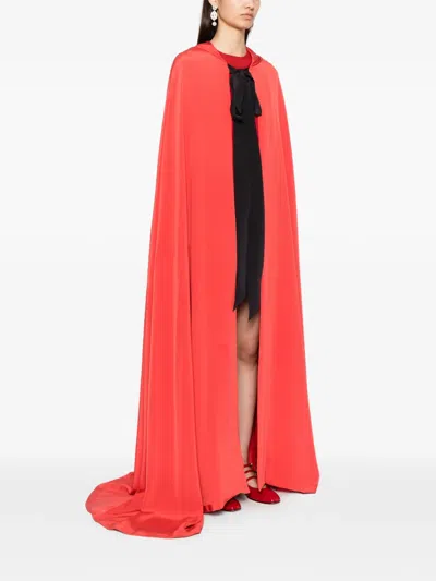 Macgraw Riding Cape In Black