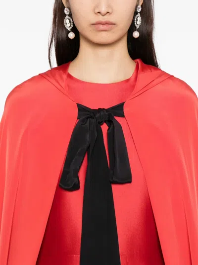 Macgraw Riding Cape In Black