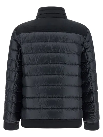 Moncler Origan Puffer Jackets Blue In Black
