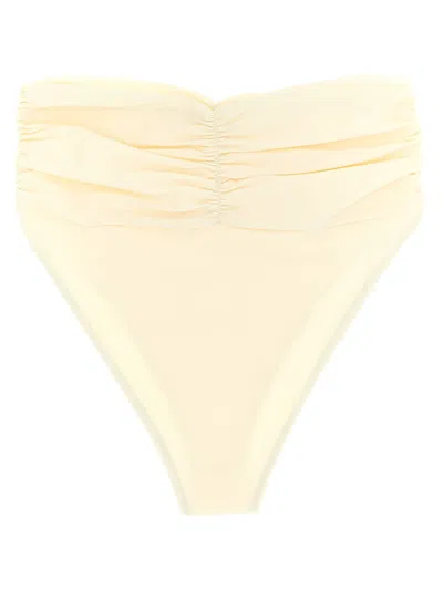 Magda Butrym Swim Bottom 05 Beachwear In Beige Polyamide In Neutral