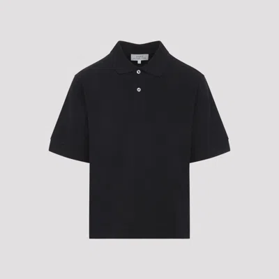 Studio Nicholson Classic Knit Sweater In Rich Brown Hue In Black