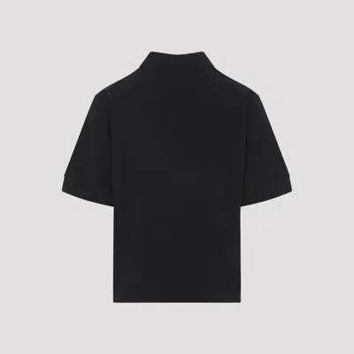 Studio Nicholson Classic Knit Sweater In Rich Brown Hue In Black