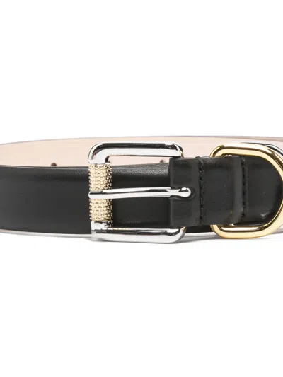 Dehanche Alegra Mixed-hardware Belt In Black
