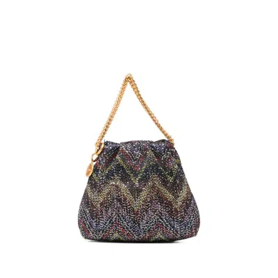 Missoni Chevron Chain-strap Mini Bag In Multi