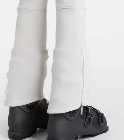 Cordova The Telluride Belted Checked Wool-blend And Stretch Ski Suit In Gray