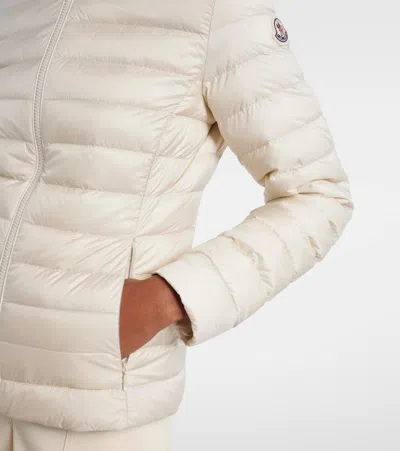Moncler Beige Igelle Down Jacket In White