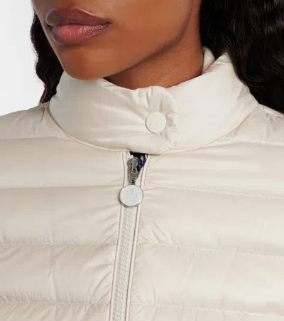 Moncler Beige Igelle Down Jacket In White