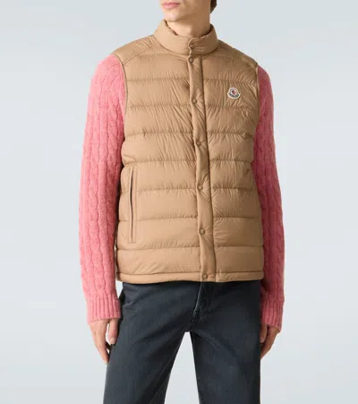 Moncler Barthe Down Vest In Multi