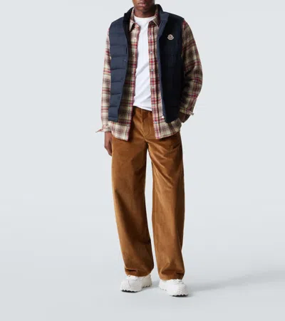 Moncler Barthe Down Vest In Multi