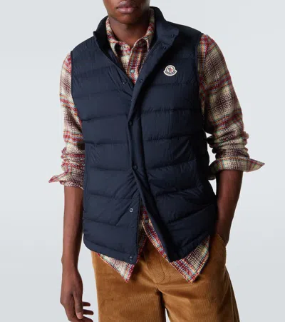 Moncler Barthe Down Vest In Multi