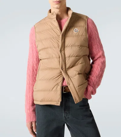 Moncler Barthe Down Vest In Multi