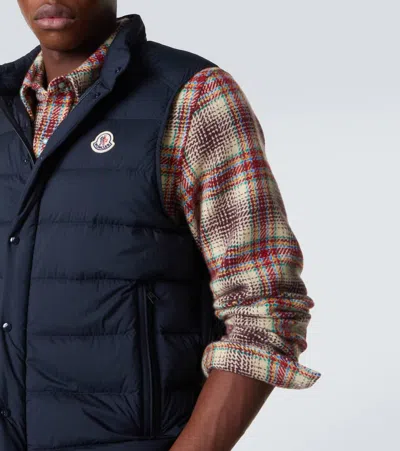 Moncler Barthe Down Vest In Multi