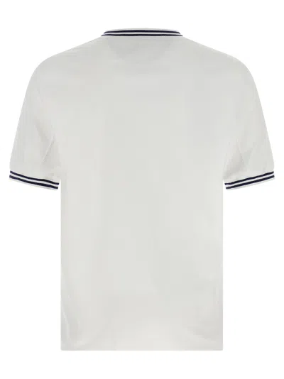 Brunello Cucinelli Solomeo Coat Of Arms T-shirt White In Gray