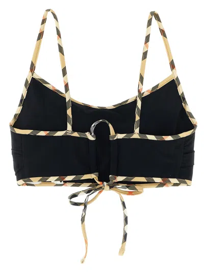 Burberry Starla Bikini Top Patterned Trim Design