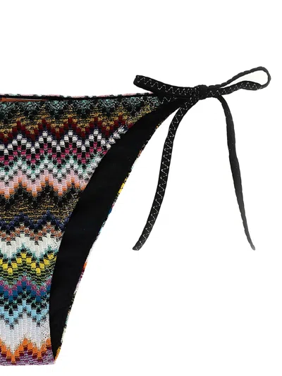 Missoni Zigzag Pattern Bikini Beachwear Multicolor