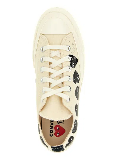Comme Des Garçons Play X Converse Sneakers In Neutral