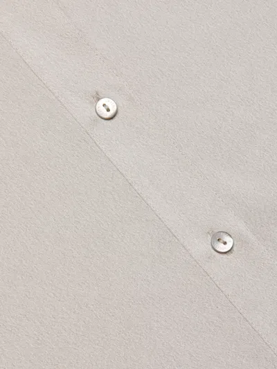 L'agence Capri Lace Sleeve Blouse In Gray