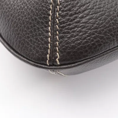 Pre-owned Gucci Beige Brown Coated Canvas Pvc Leather Shoulder Bag () In Multi