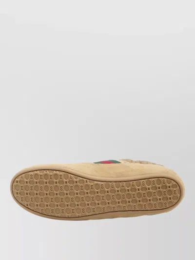 Gucci Women Shift Sneakers In Gg Fabric And Leather