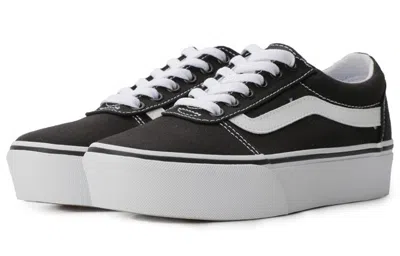 Vans Old Skool Stripe Detail Sneakers In Black