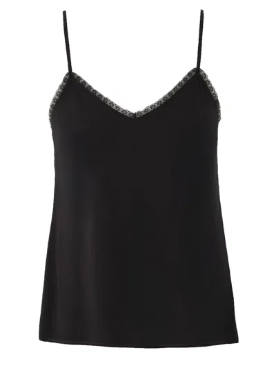 Zimmermann Blouse With Lavalliere "hypnotic" In Multi