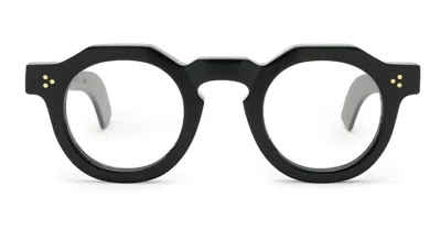 Max Pittion Hugo 42 - Piano Black Rx Glasses In Brown