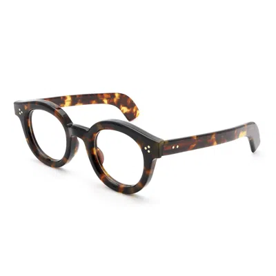 Max Pittion Maestro 42 - Dark Tortoise Rx Glasses In Brown