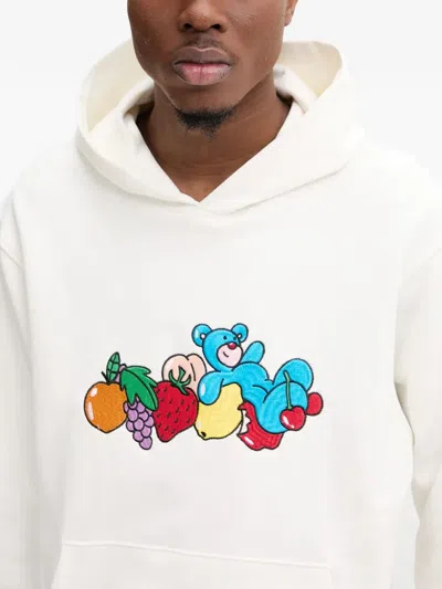 水果刺绣连帽衫