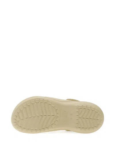 Crocs Bae Platform Mules In Neutral