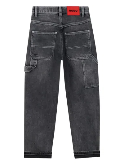 Hugo Boss Multi-pocket Trousers In Gray