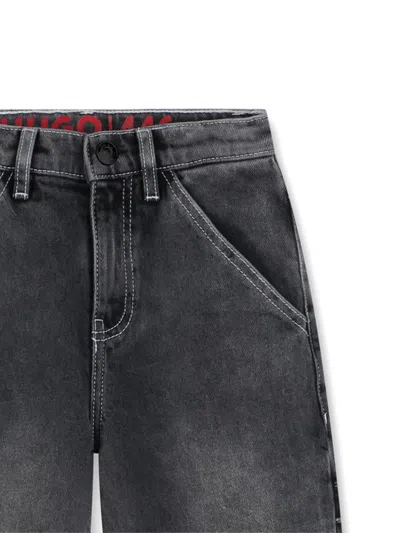 Hugo Boss Multi-pocket Trousers In Gray