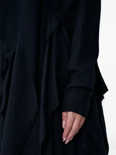 Limi Feu Draped Long-sleeve Top In Multi