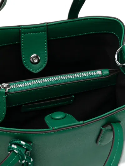 Karl Lagerfeld Ikon Smooth Sm Tote Bag In Green
