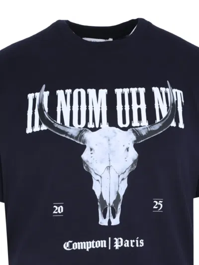 Ih Nom Uh Nit Skull-print T-shirt In Multi