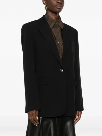 Pinko Jackets Blacks And Greys In Black