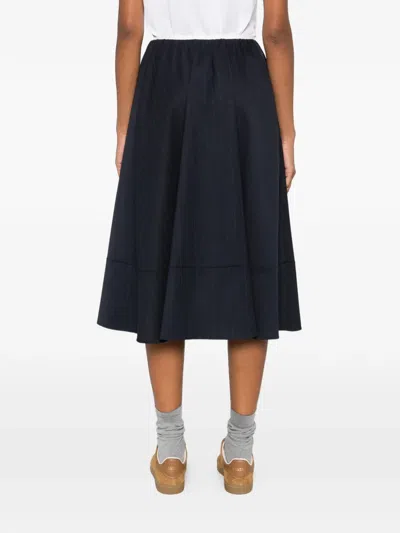 Maje Midirock Mit Stretchbund In Blue