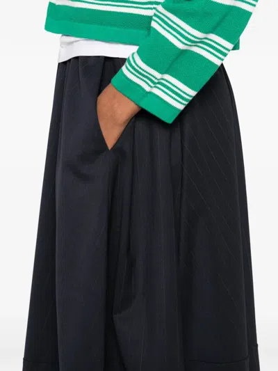 Maje Midirock Mit Stretchbund In Blue