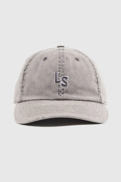 Levi's Monogram Cap In Gray